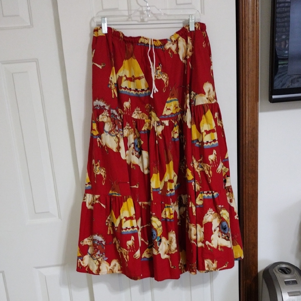 Authentic New Mexico Broomstick Skirt